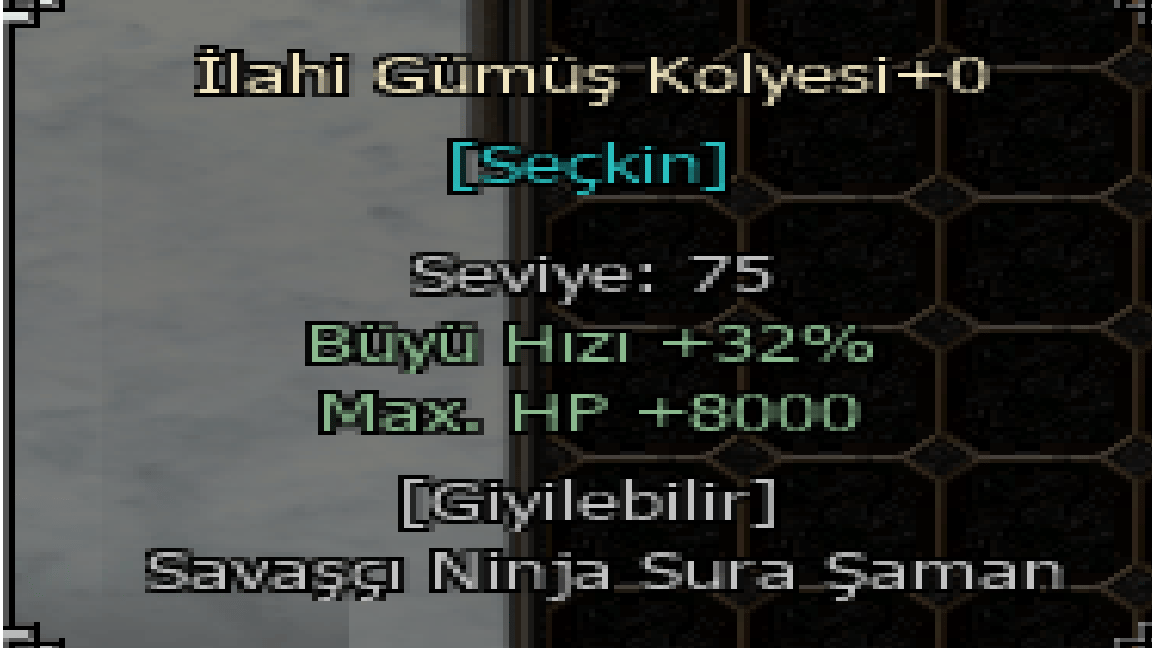 İLAHİ GÜMÜŞ KOLYESİ