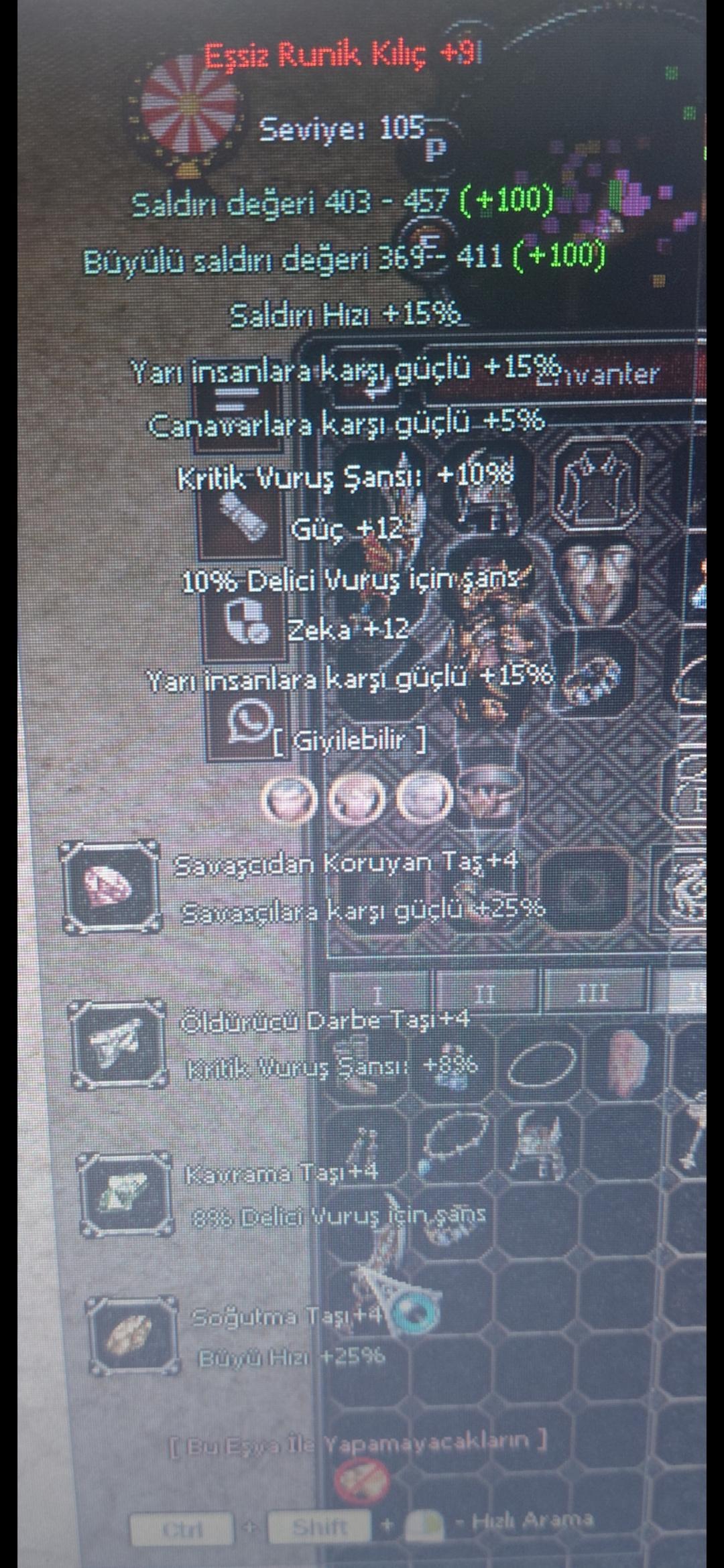 BETA SURA RUNIK EŞSİZ RUNIK+9