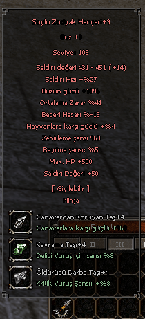 18 Buz, 41 Ort, Soylu Zodyak Hançeri-Marmara