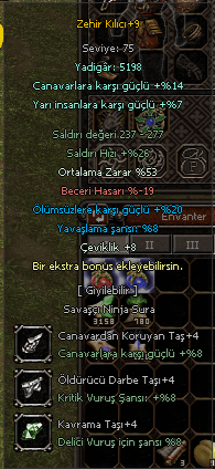 +9 ZEHİR KILICI 1900TL EN UCUZU ANINDA TESLİM