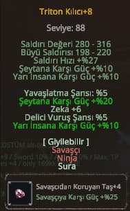 +8 TRİTON ÇİFT YARI 20 ŞEYTAN(FARM+WS)