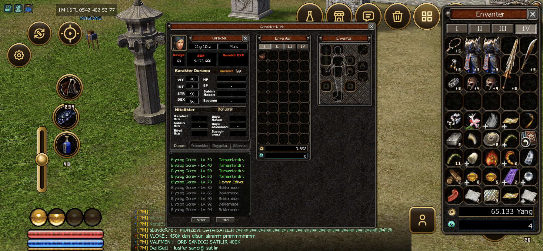 69 LVL HAVA G1 BİYO BİTİK H.O