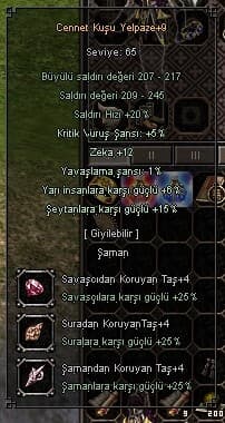 +9 CENNET KUŞU YELPAZESİ