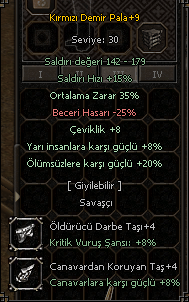+9 KDP 35 ORT 20 ÖLÜMSÜZLÜ KULE CANAVARI