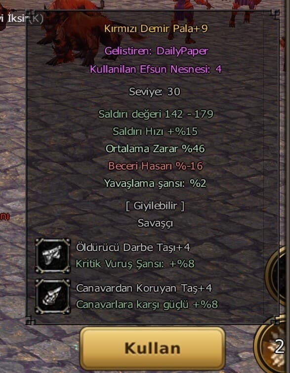 46 ORT KDP +4 TAŞLI