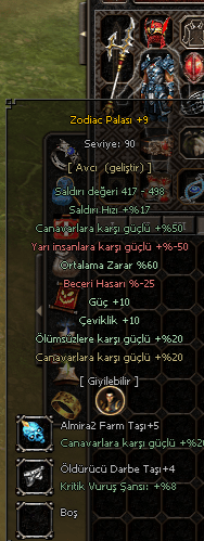ZODİAC +9 60 ORT EVRİMLİ HEMEN TESLİM