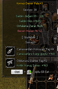 26 ORT +3 KDP 4 CANAVAR TAŞLI HEMEN TESLİM