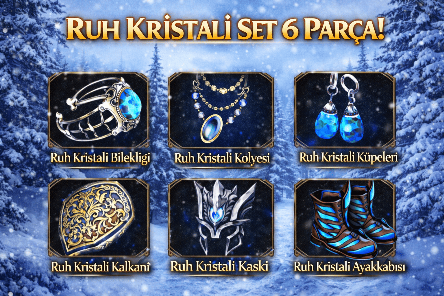 5 PARÇA RUH KRİSTALİ İTEM