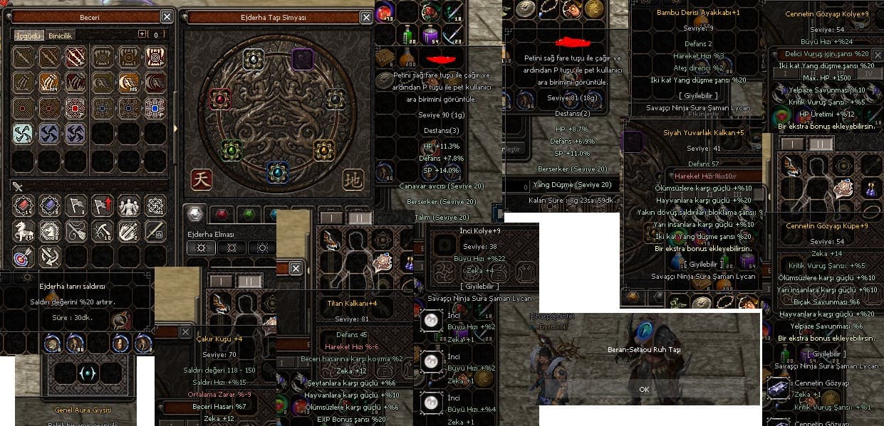 105 LYCAN - BİYOLOG BİTİK - 4P Lİ - 8 ID