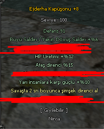 Boş Çar Fiyatına 112 Ninja 6-6 mat set