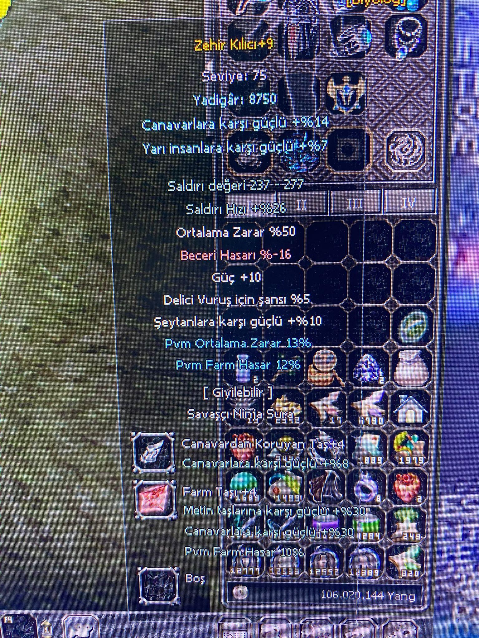 Zehir +9 PAZARLIK PAYI VAR