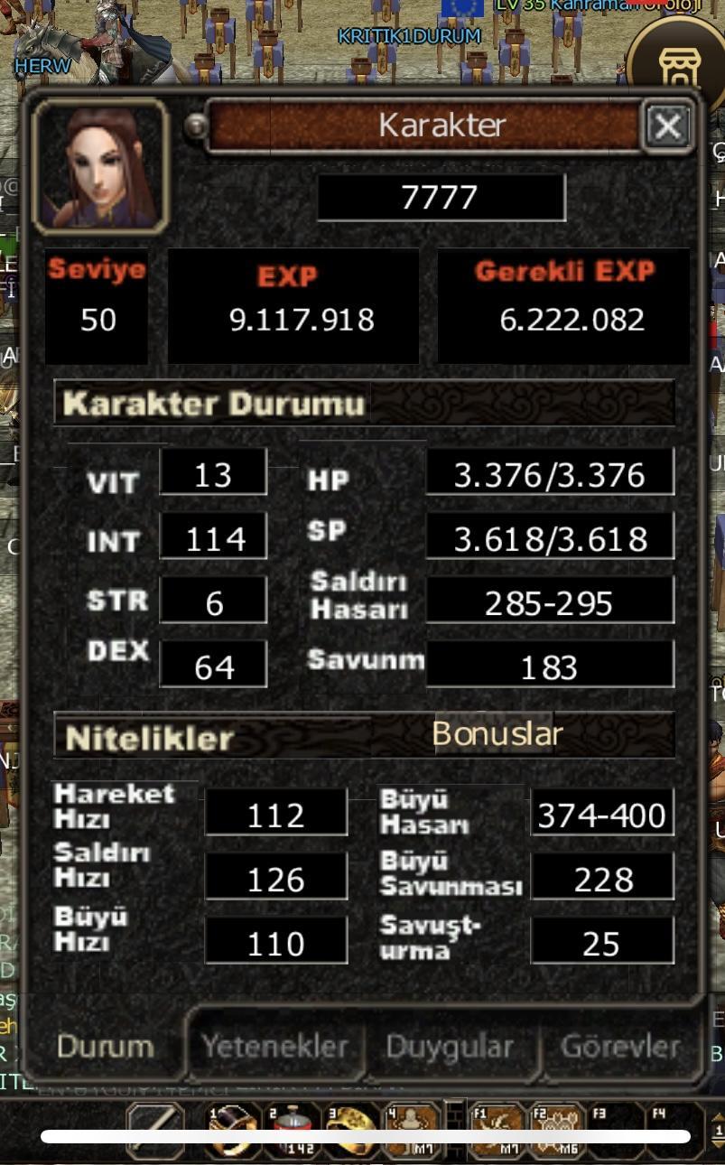 50 LVL KRİTİKÇİ ŞAMAN BEDAVA