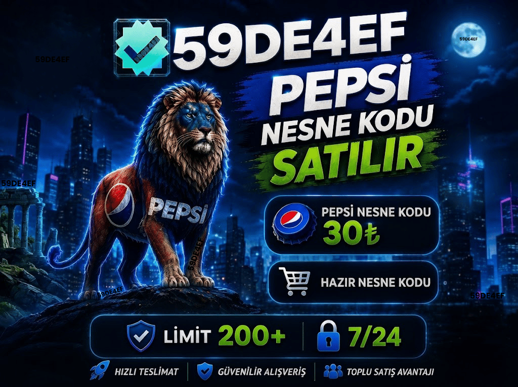 30X PEPSİ HAZIR NESNE KODU ( 3 SAATLİK PEPSİ BİNEĞİ VERİR )