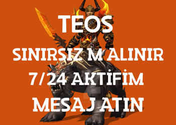 TEOS 1M 15,5 TL'DEN SINIRSIZ ALINIR 7/24 AKTİFİM MESAJ ATIN