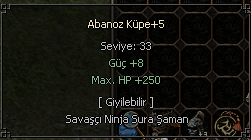50 LEVEL HAVA G ASKER AT FARM CANAVARI BEDENSEL + 42 LEVEL SAMAN