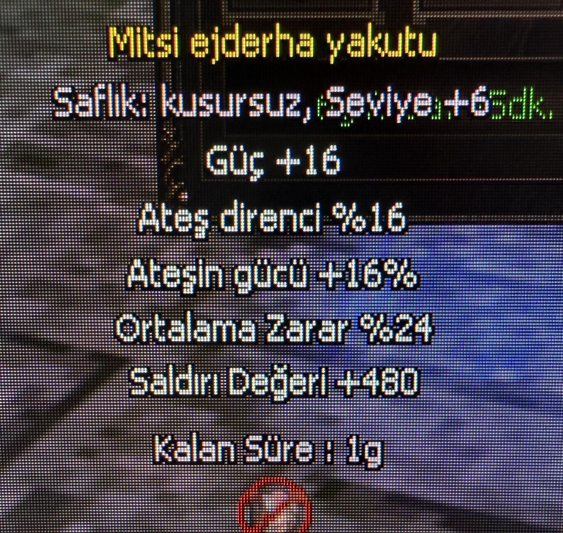 KUSURSUZ STR ORT YAKUT HEMEN TESLİM