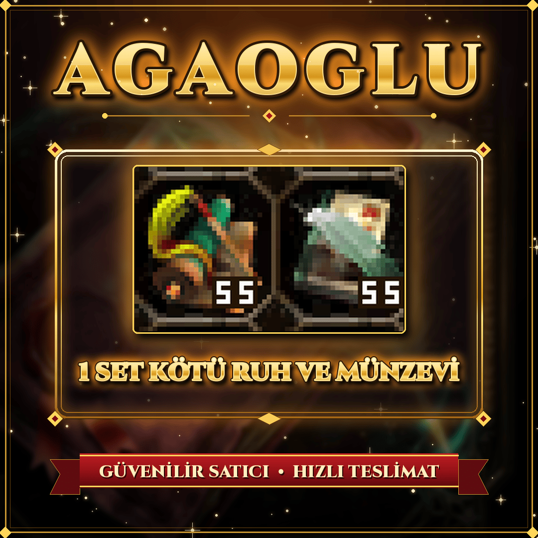 SET KÖTÜ RUH MÜNZEVİ UYGUN FİYAT [ HEMEN TESLİM ]