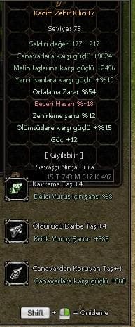 +7 KADİM ZEHİR 600TL