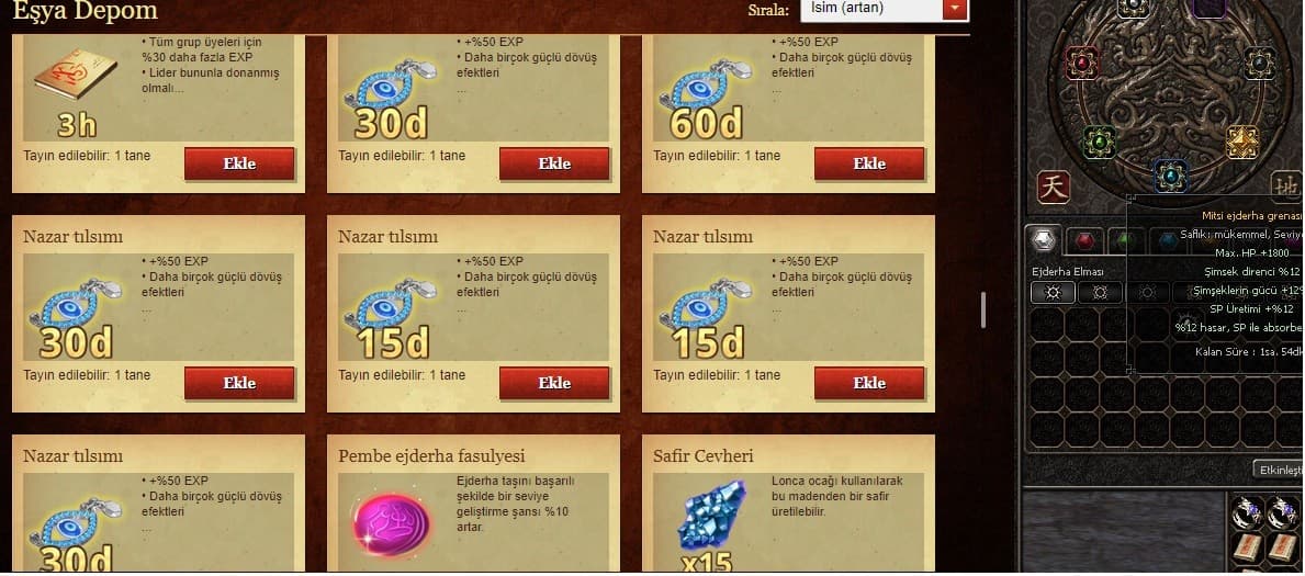 ID 90 ÇAR TIKTIK VE ELEMENT LONCASI HEPSİ TEK ID