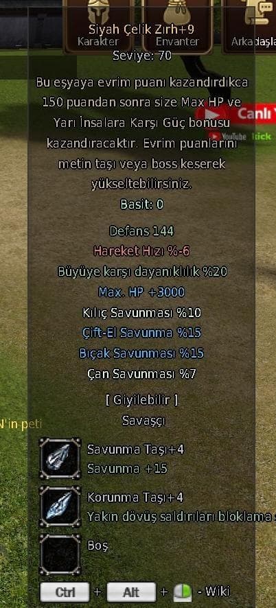 +9 siyah çelik 3/5 resimli