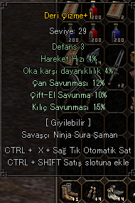 41 SAVUNMA DERİ ÇİZME