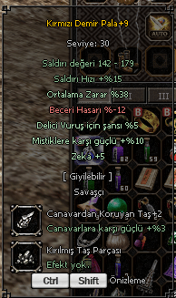 +9 38 ORT KDP VE + 6 ÖLÜMCÜL 1500 HP 30 STR