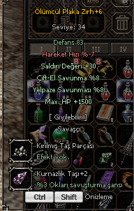 +6 ÖLÜMCÜL 1500HP 30 STR