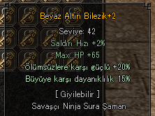 15 BÜYÜ 20 ÖLÜMSÜZ 2 EFSUN BEYAZ ALTIN