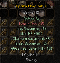 ELİT EJDERHA PLAKA ZIRH UYGUN FİYAT