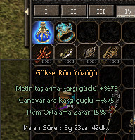 Göksel Rün Yüzüğü Satılır