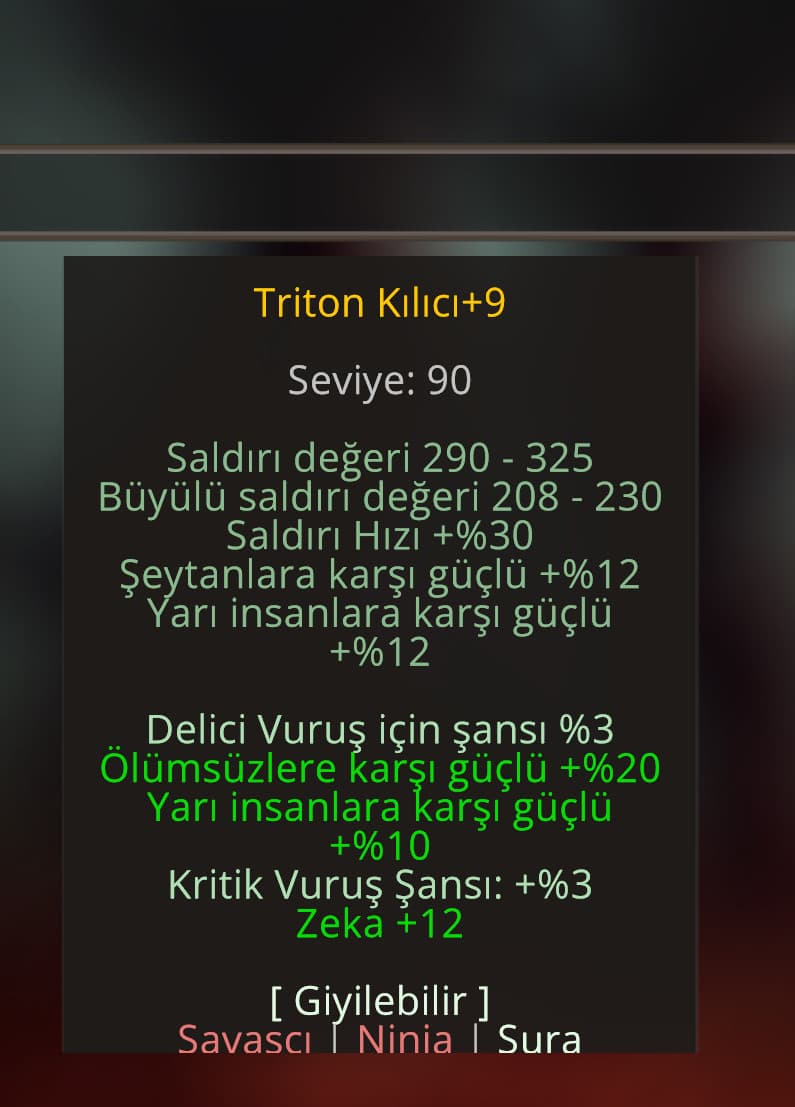 ZEKA 12 ELİT TRİTON HEM WSDE HEMDE CATOCOMPLUK