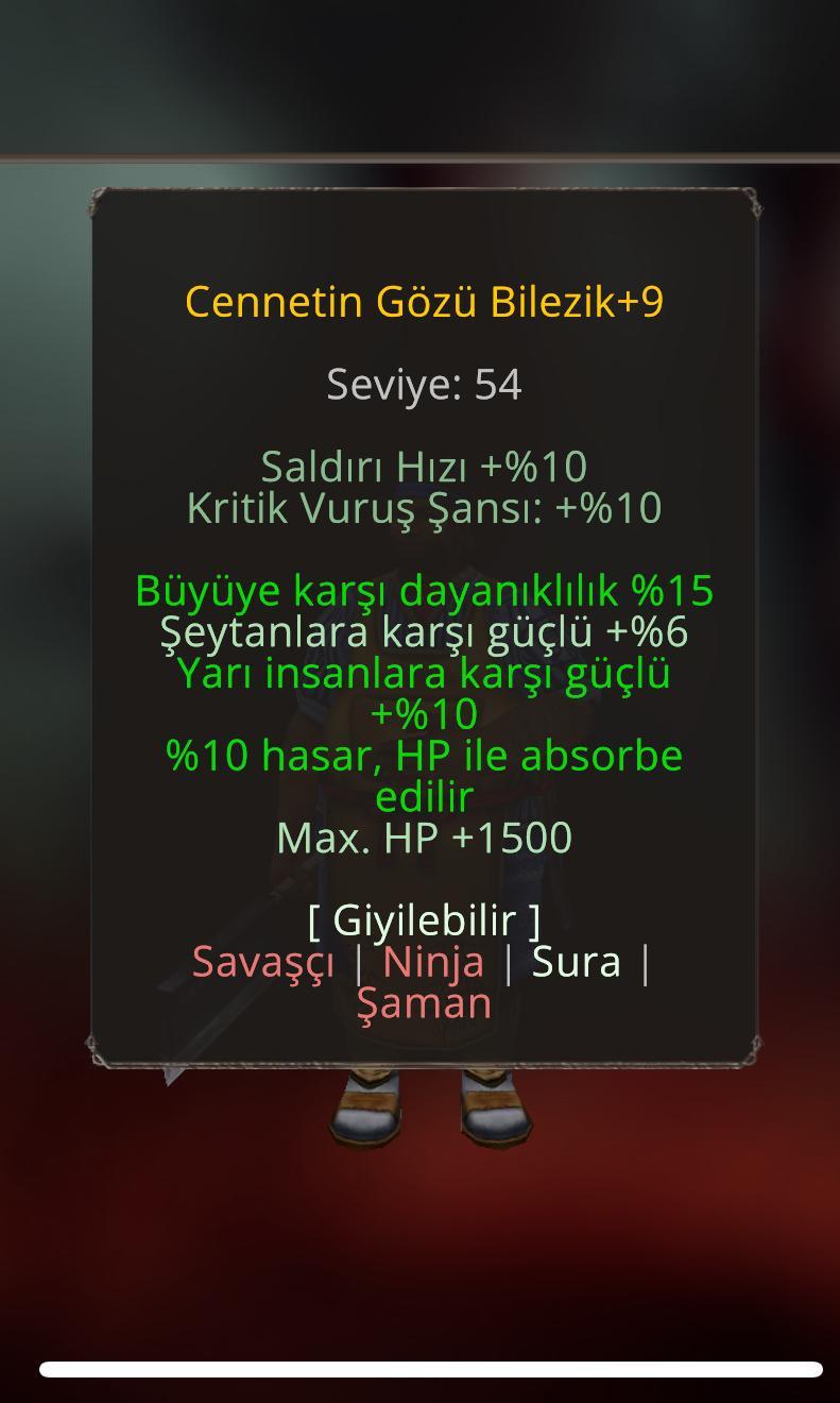 ELİT CENNETİN GÖZÜ BİLEZİK HEM WSDE HEMDE SÜRGÜNLÜK
