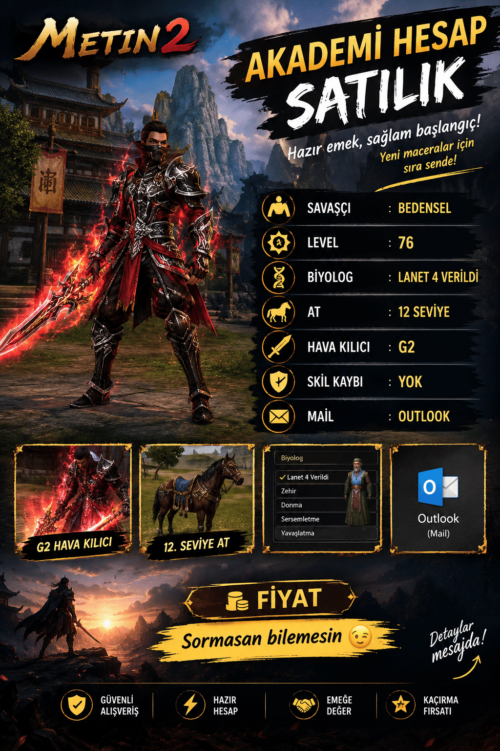 76 lvl HAVA g2 SAVAŞÇI