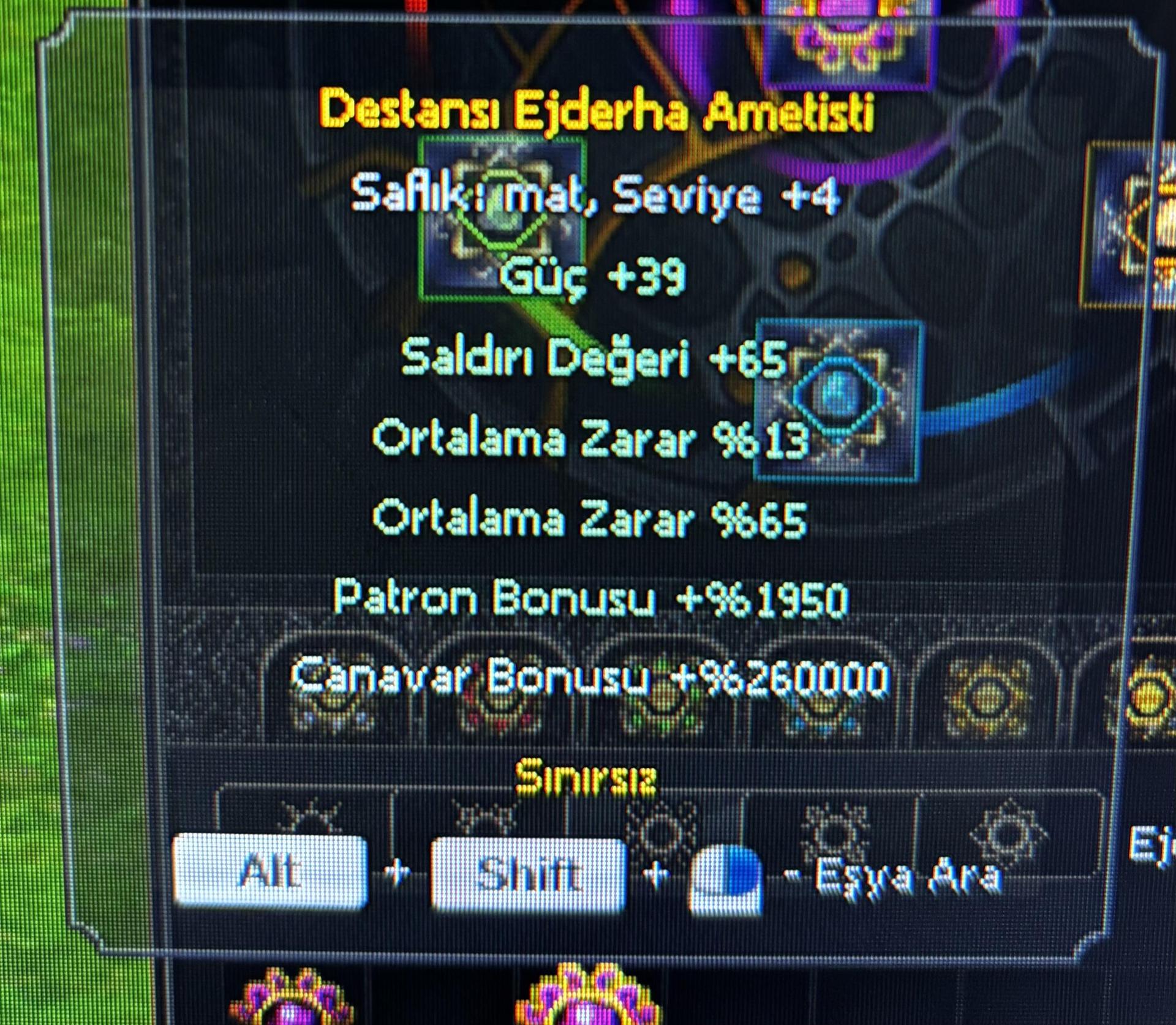 Destansı ejderha ametisti