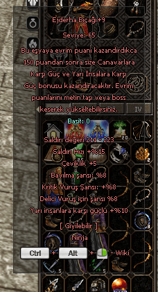 EJDERHA BIÇAĞI +9