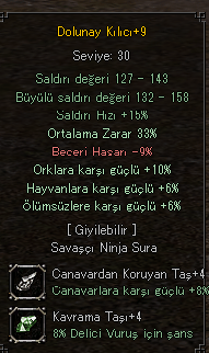 +9 DOLU 33 ORT 4 TAŞ