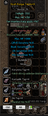 +9 FULL EVRİM NİNJA ÇELİĞİ 5-5 TAŞLI