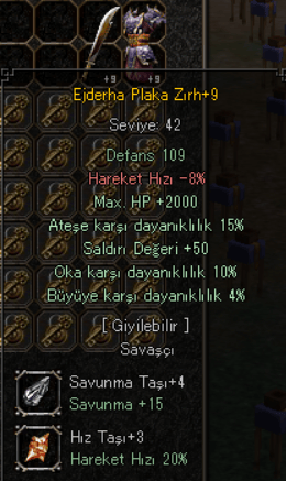 ELİT +9 EJDERHA PLAKA