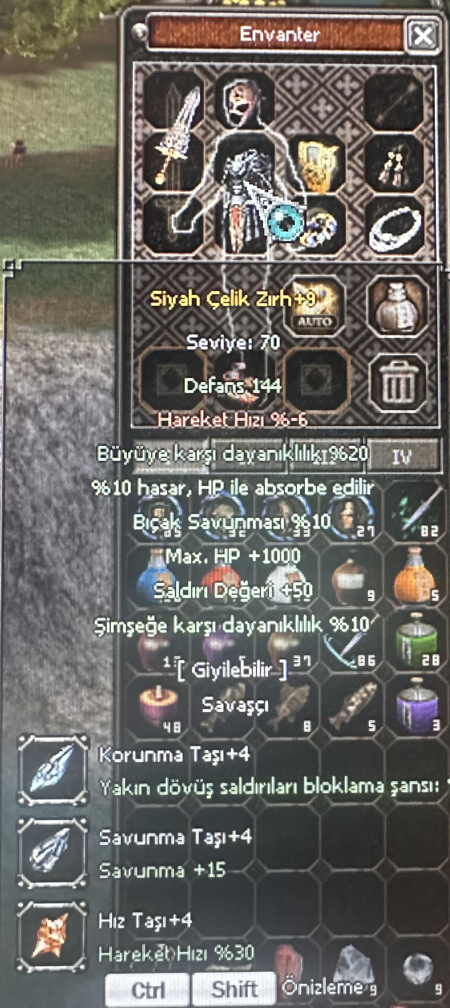 SV’de TEK +9 SİYAH ÇELİK