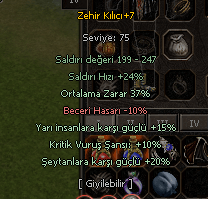 37 ORT +7 ZEHİR KILICI SATILIK! TEKLİF ALIRIM