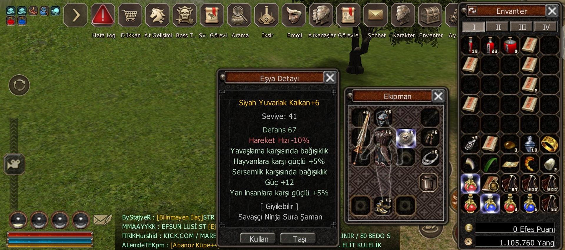 DOYUM CANAVARI 57 LV HAVA G AT ASKER ELİT İTEMLİ FULL NESNE SAVAŞÇI