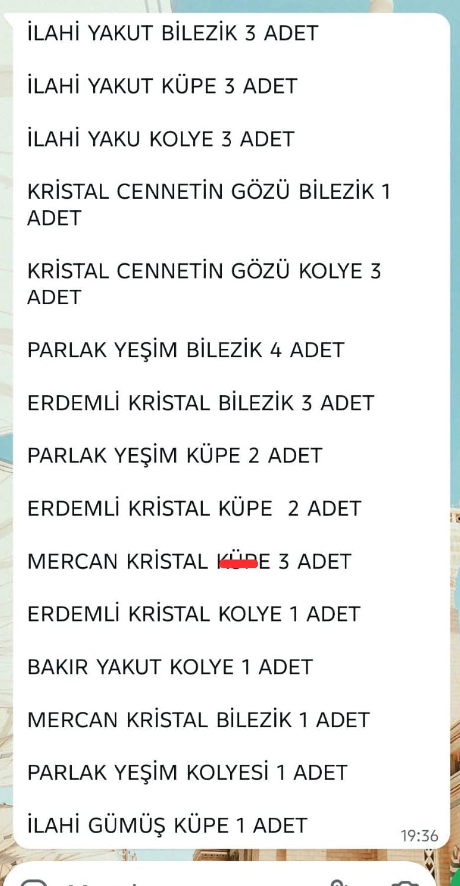 32 PARÇA WSLİK SETLER FIRSAT İLANİ