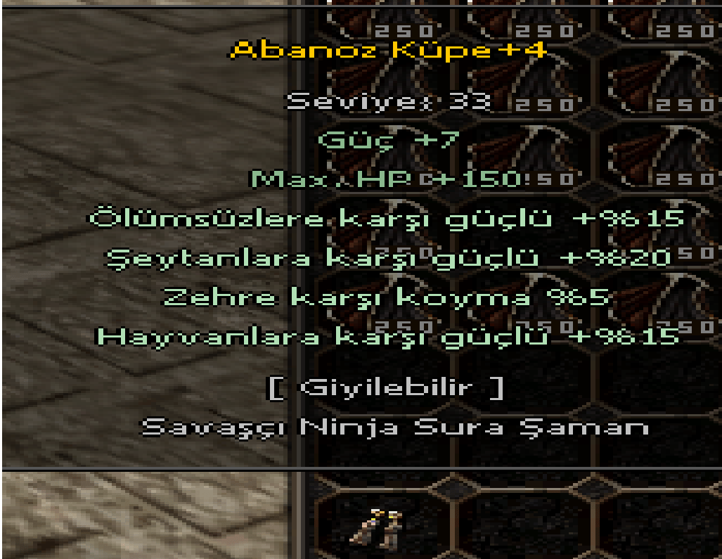 Abanoz luciferlik al lusi kes teklif ver.