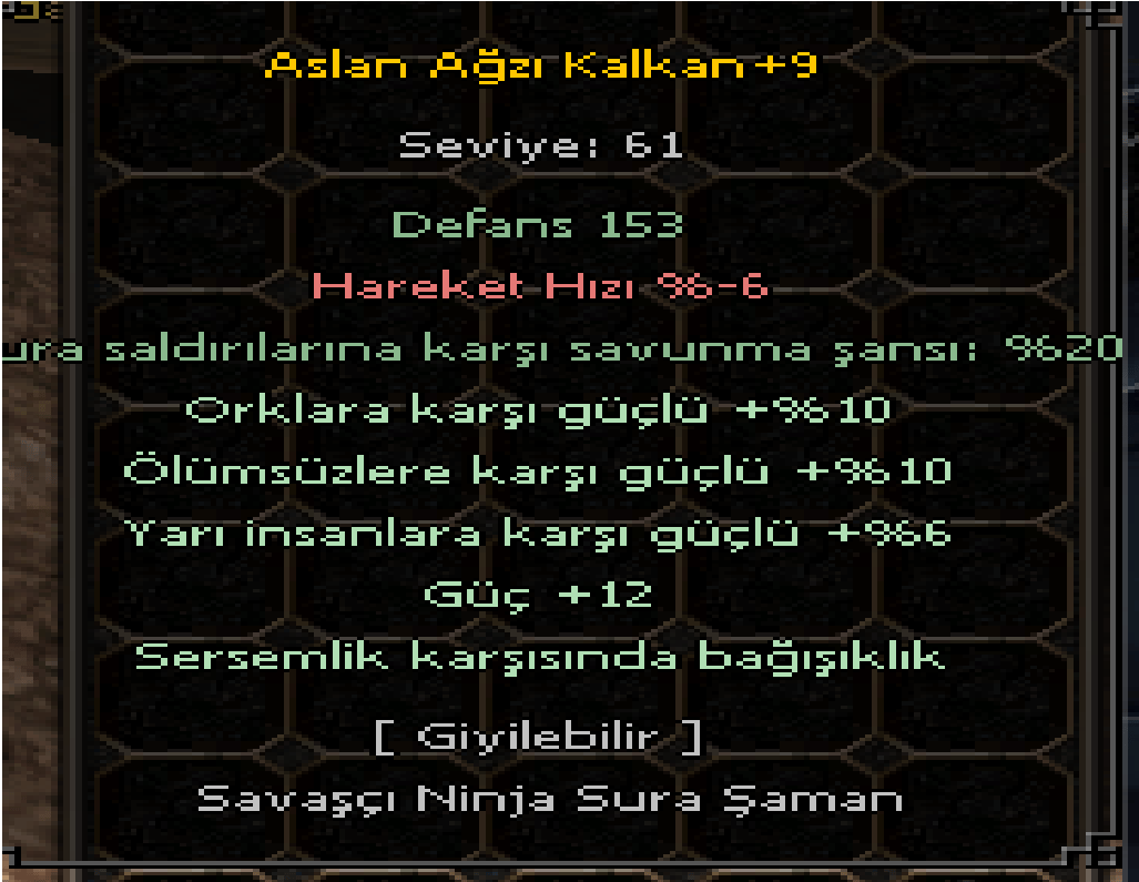 +9 ASLAN AGZI 12 GUC OLUMSUZ