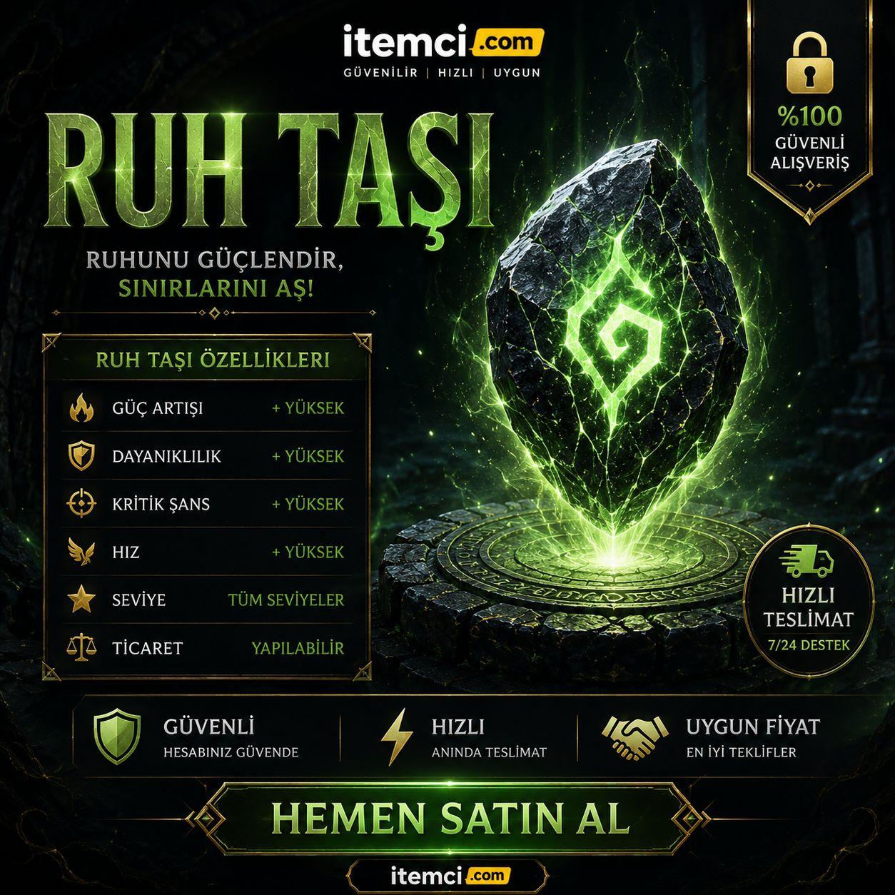 4 ADET RUH TAŞI