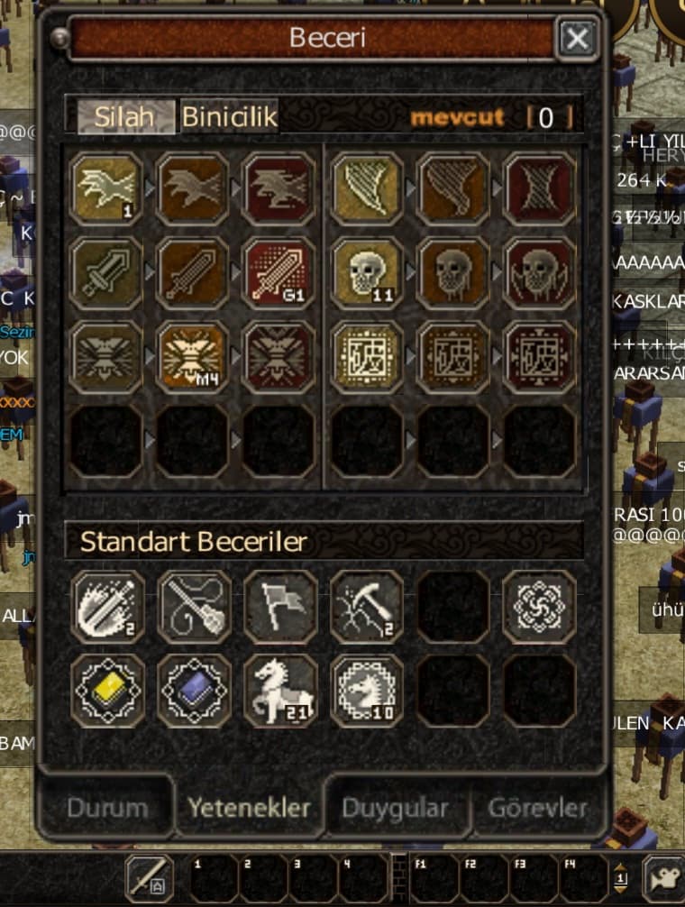 45lvl keskinlik g1 at 21 biyo lanet 5verildi