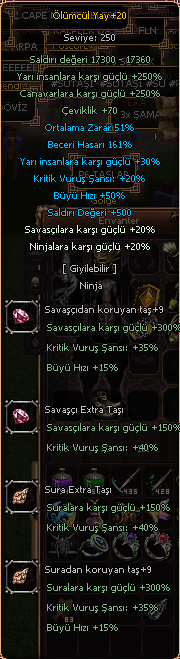 +20 E.W ÖLÜMCÜL YAY 2E2 SURA SAW TAŞLI