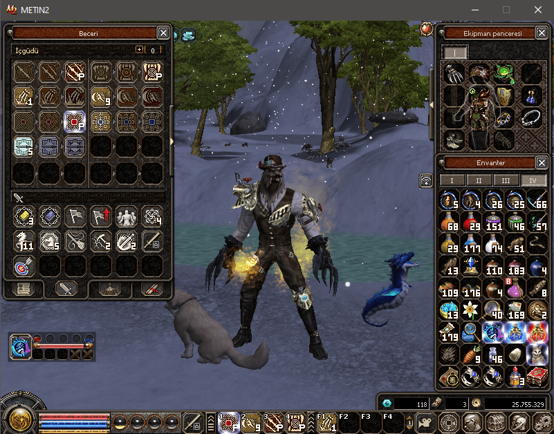 3P LYCAN +WSLİK ŞAMAN NAKİT +70WON