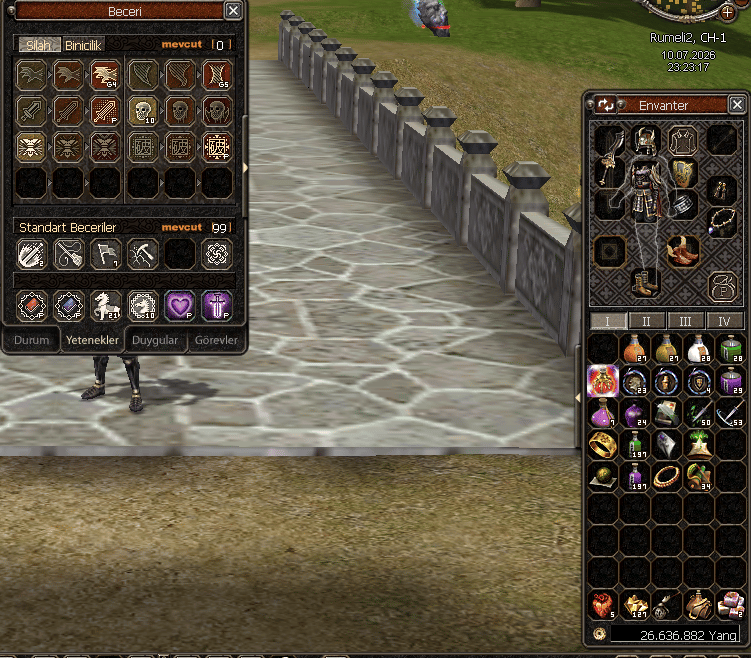 75 LVL B.SİLAH SURA İLHAM P CANAVAR P BİYO ZELKOVAA