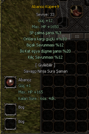 +9 ABANOZ KÜPE 20 EŞYALI TAM ORAN